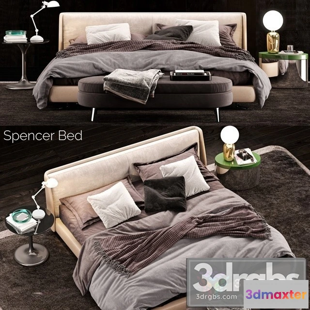 943114 - Minotti Spencer Bed 2