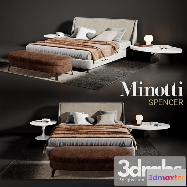 943120 - Minotti spencer bed 7