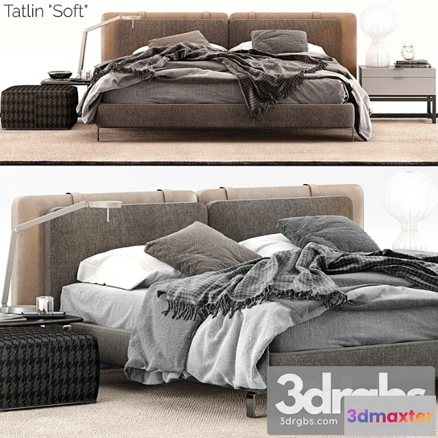 943154 - Minotti tatlin soft bed_2 2