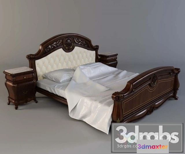 943182 - Mobil Ducale Noce Bed
