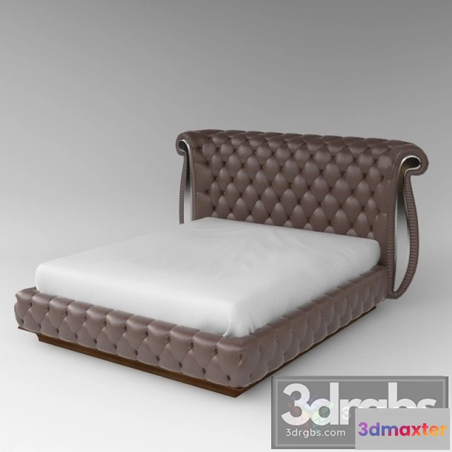 943212 - Moderm Leather Bed