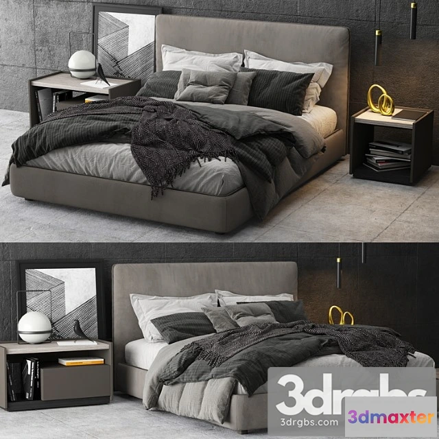 943264 - Molteni & C Ribbon Bed 2