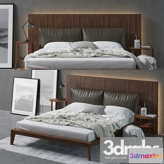 943300 - Molteni wish bed composition 2