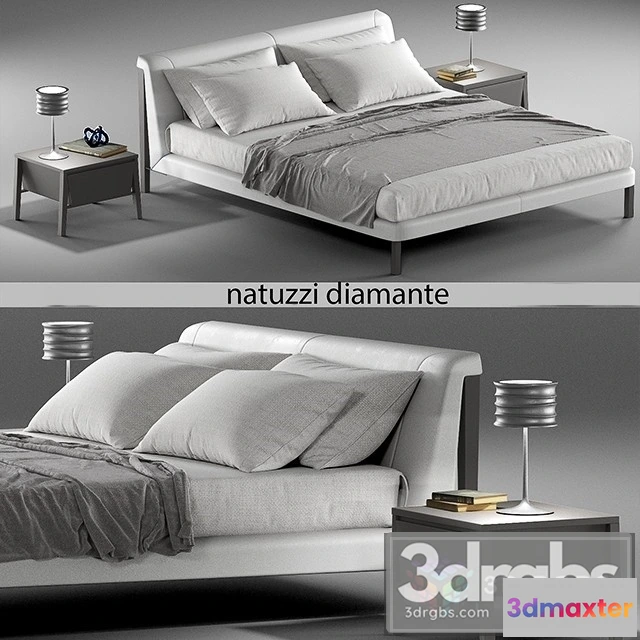 943346 - Natuzzi Diamante Bed