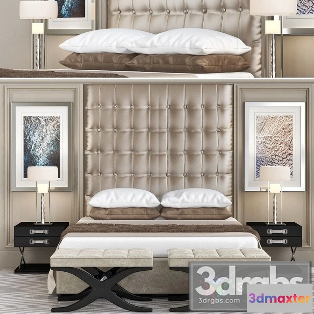 943370 - Neoclassic Bed 3