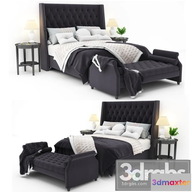 943372 - Neoclassic Bed