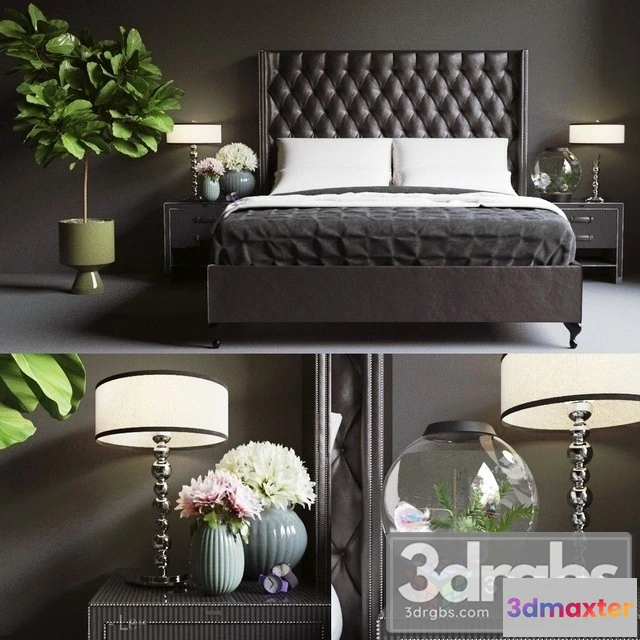 943376 - Neoclassic Luxury Bed 4