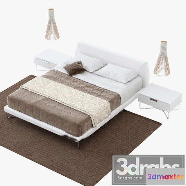 943416 - Novamobili Chocolate Bed