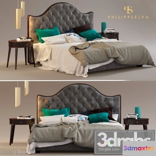 943486 - Philipp Selva Letto Onda Bed