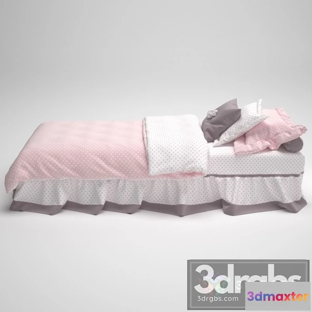 943506 - Pink Kid Bed