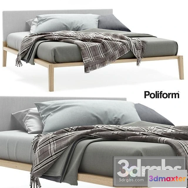 943524 - Poliform Aton Bed
