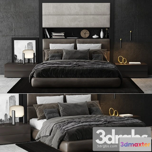 943572 - Poliform dream bed headboard b 2