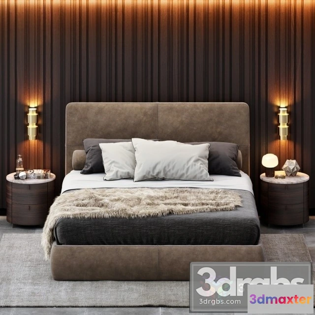 943608 - Poliform Laze Bed