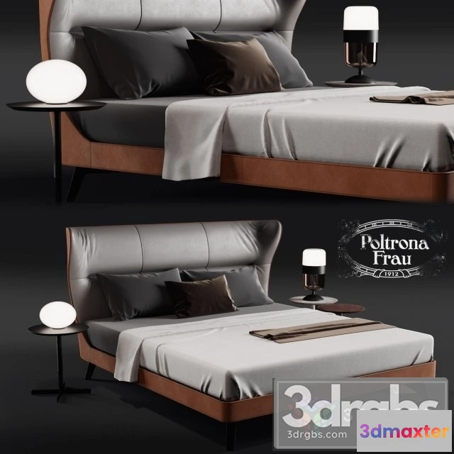943652 - Poltorna Frau Mamy Blue Bed