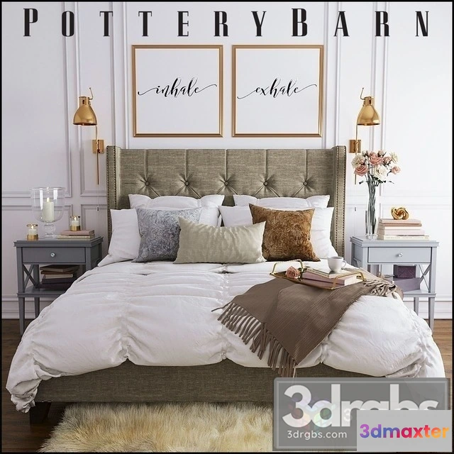 943696 - Pottery Barn Bed Set 01