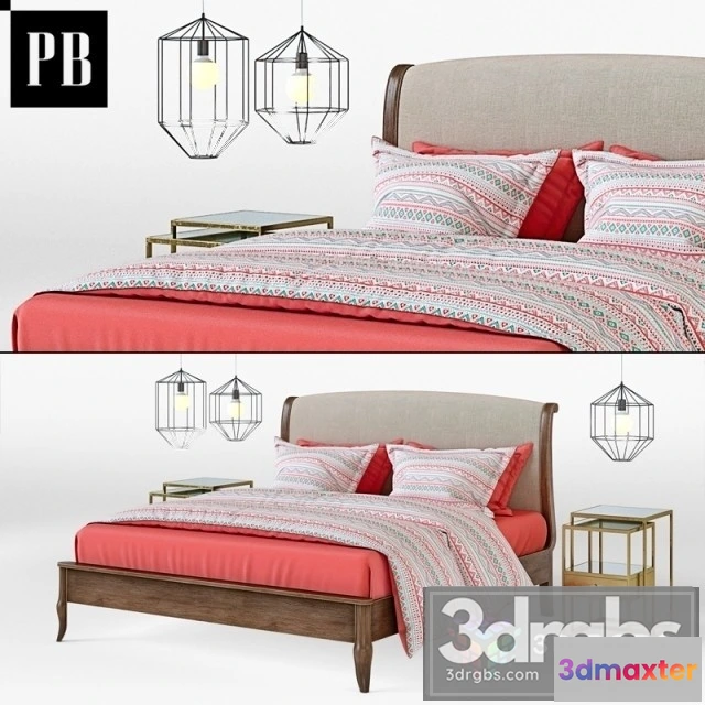 943700 - Pottery Barn Calistoga Bed
