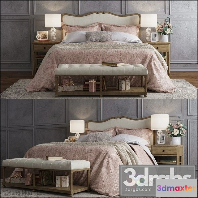 943706 - Pottery Barn Claremont Bed (2)