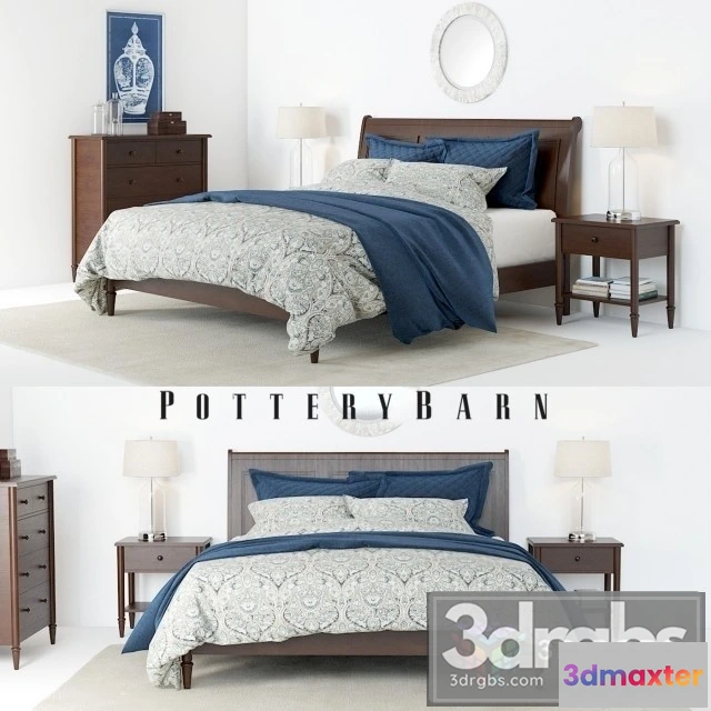 943714 - Pottery Barn Crosby Bedroom Set