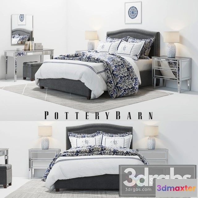 943732 - Pottery Barn Tamsen Bed Set 02