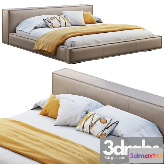 943764 - Queen loft leather bed 2