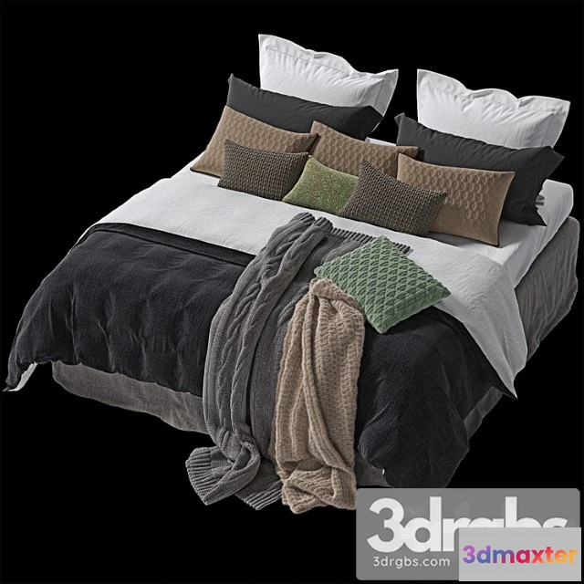 943792 - Realistic bed 2