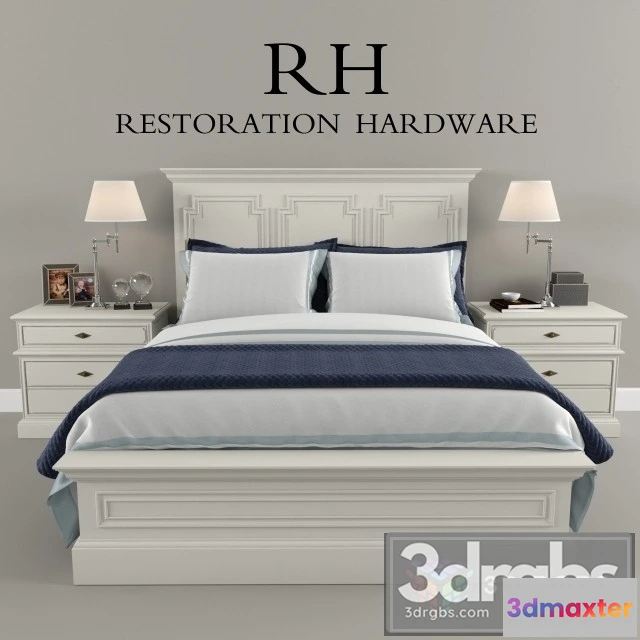 943970 - RH Neoclassic Bed
