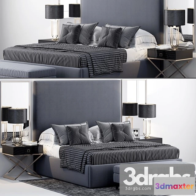 943998 - Rh sullivan upholstered platform bed 2