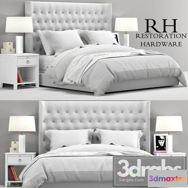 944018 - RH Zadie Bed