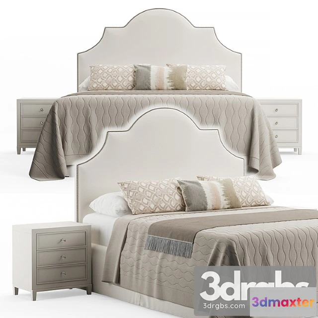 944084 - Rowe Bedroom King Headboard Bed 1