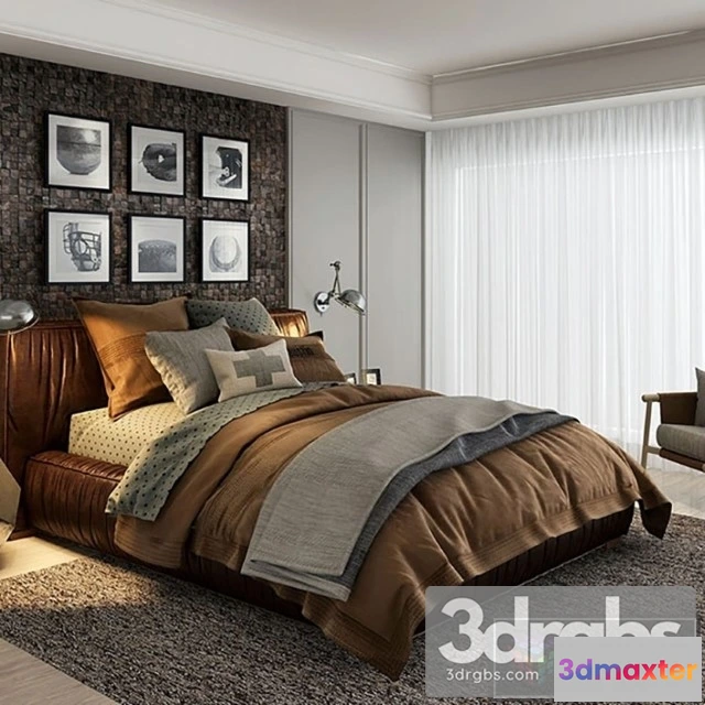 944104 - Rustic Bedroom