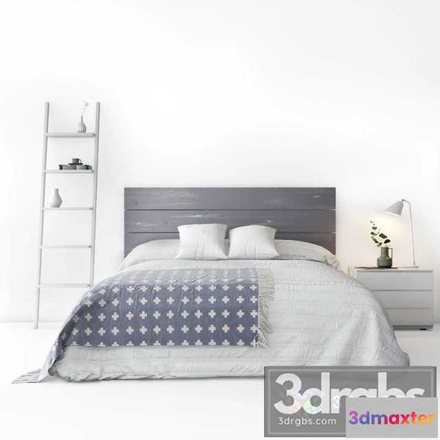 944196 - Scandinavian Bed Set 2