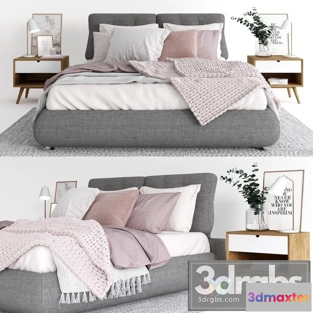 944202 - Scandinavian Bedroom Set 01 - No.2