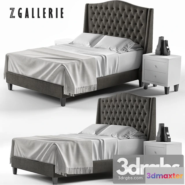 944214 - Scarlett Tufted Bed