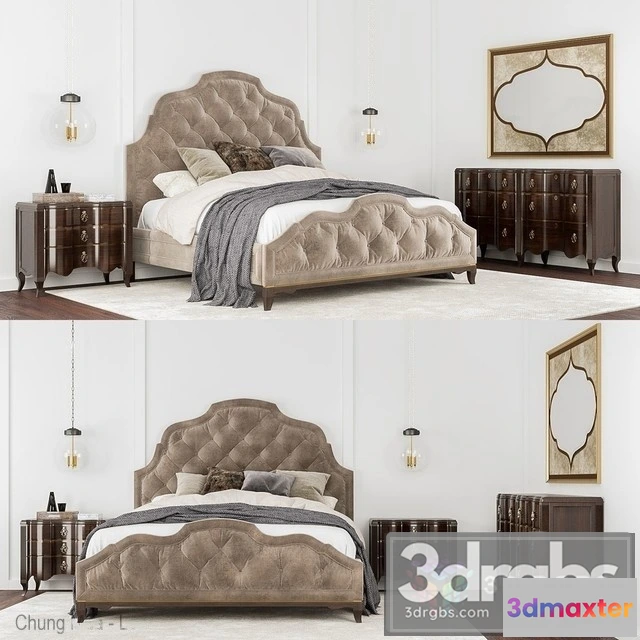 944218 - Schnadig Caracole Composition Lafayette Bed