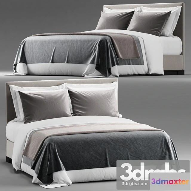 944268 - Simple Bed For Hotel Room 2
