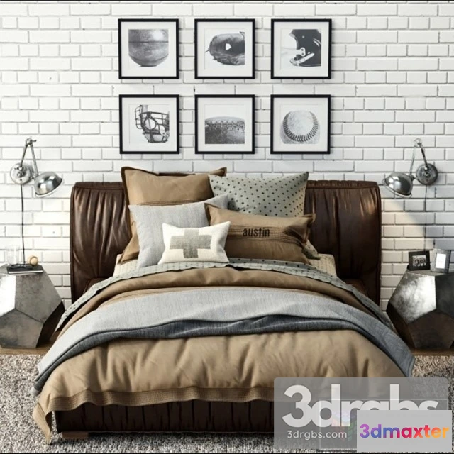 944348 - Sona Upholstered Platform Bed