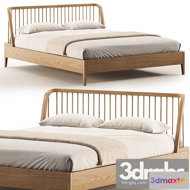 944378 - Spindle Oak Bed