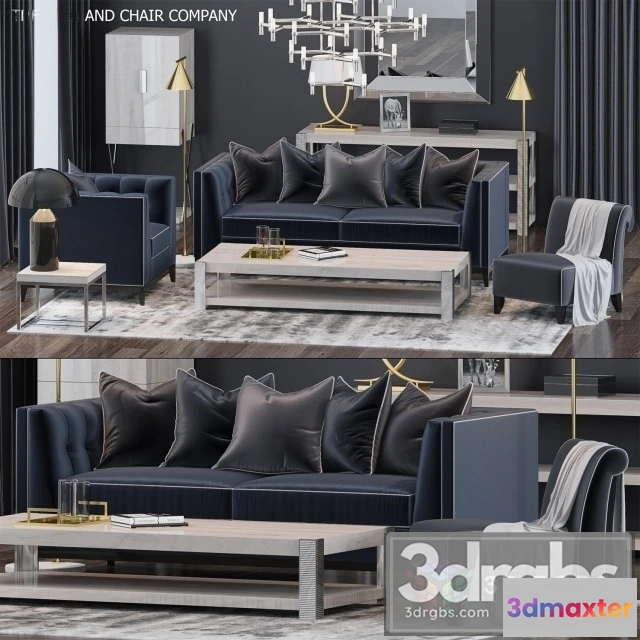 944458 - The Sofa Chair Company Set 3