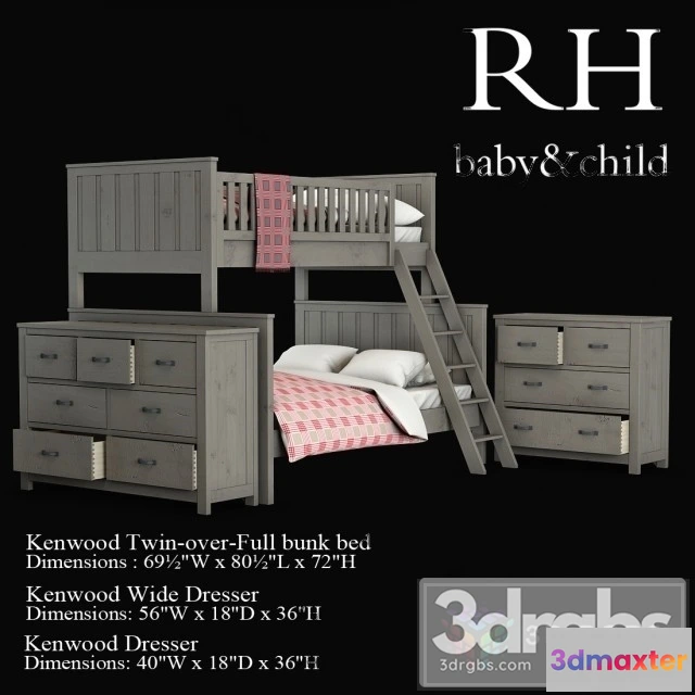 944582 - Twin Over Full Bunk Bed