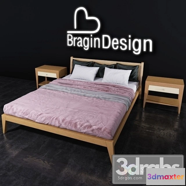 944760 - Wood Bed Bragin Design