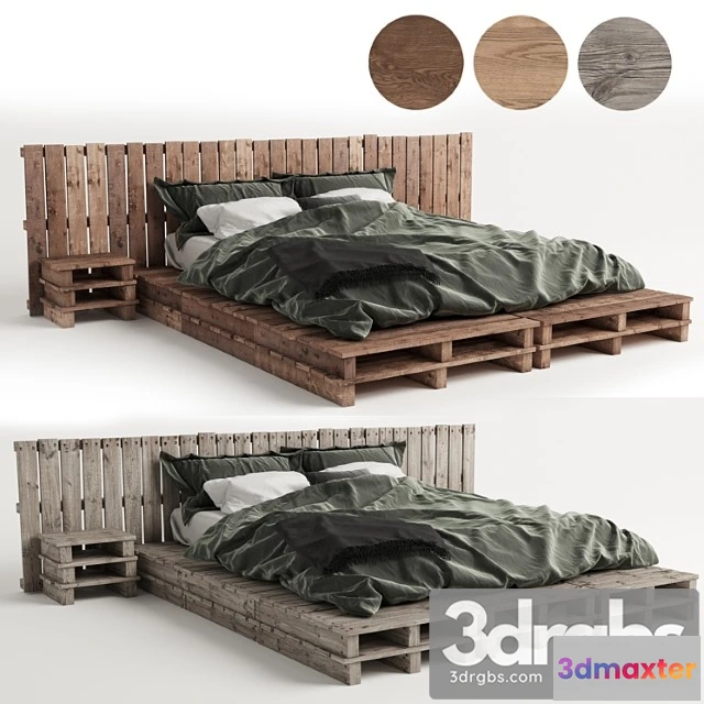 944762 - Wood pallet bed 2