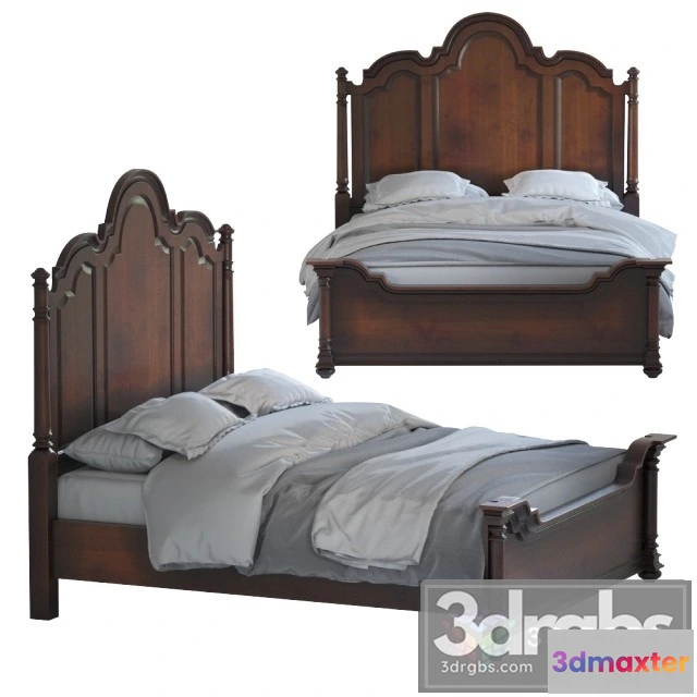 944772 - Wooden Classic Bed 2