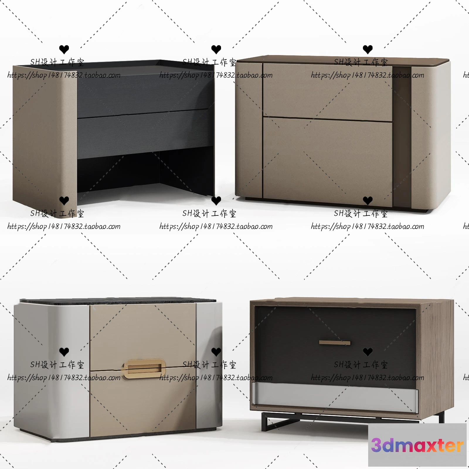 1128322 - Side Table - 3D Models - 1296