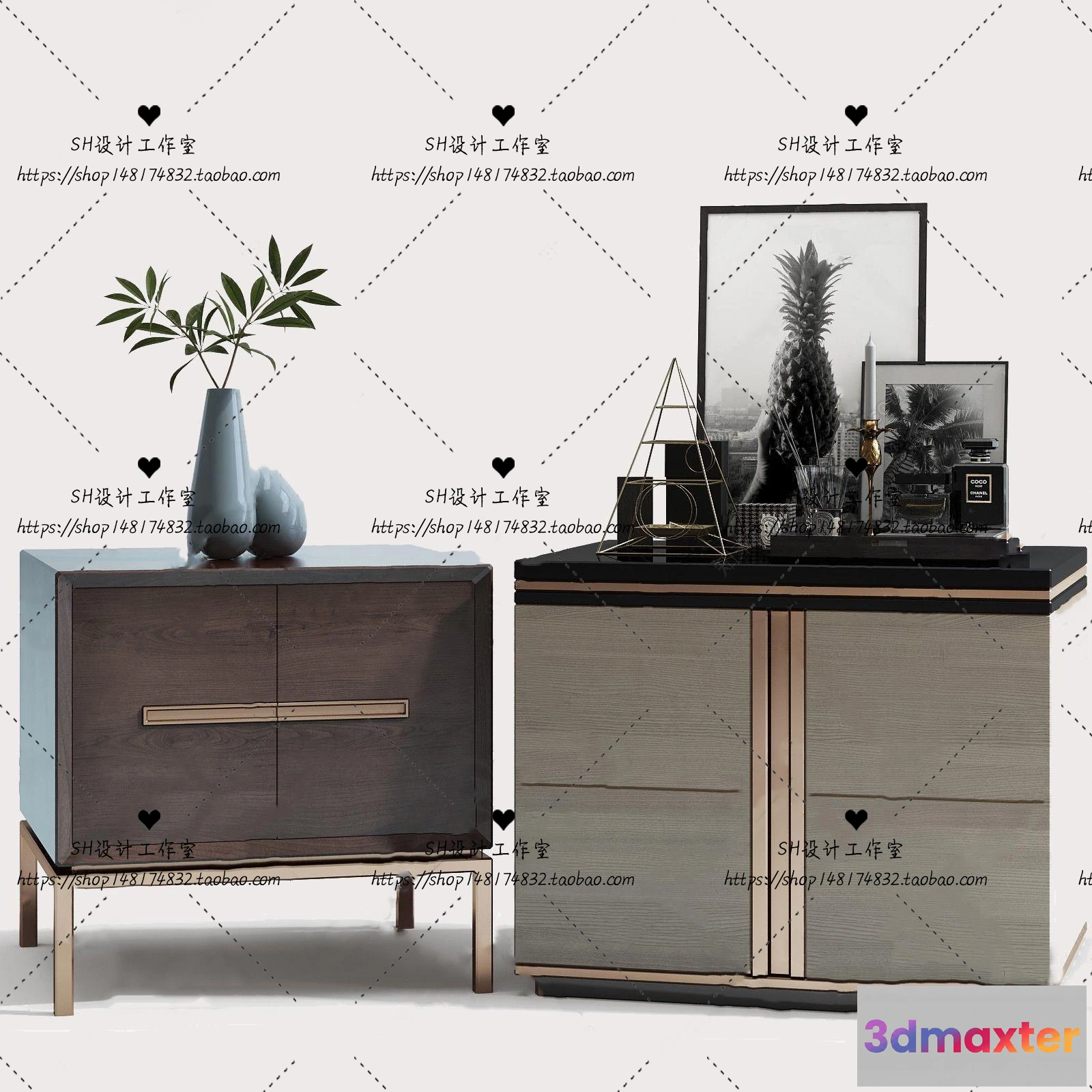 1128324 - Side Table - 3D Models - 1297