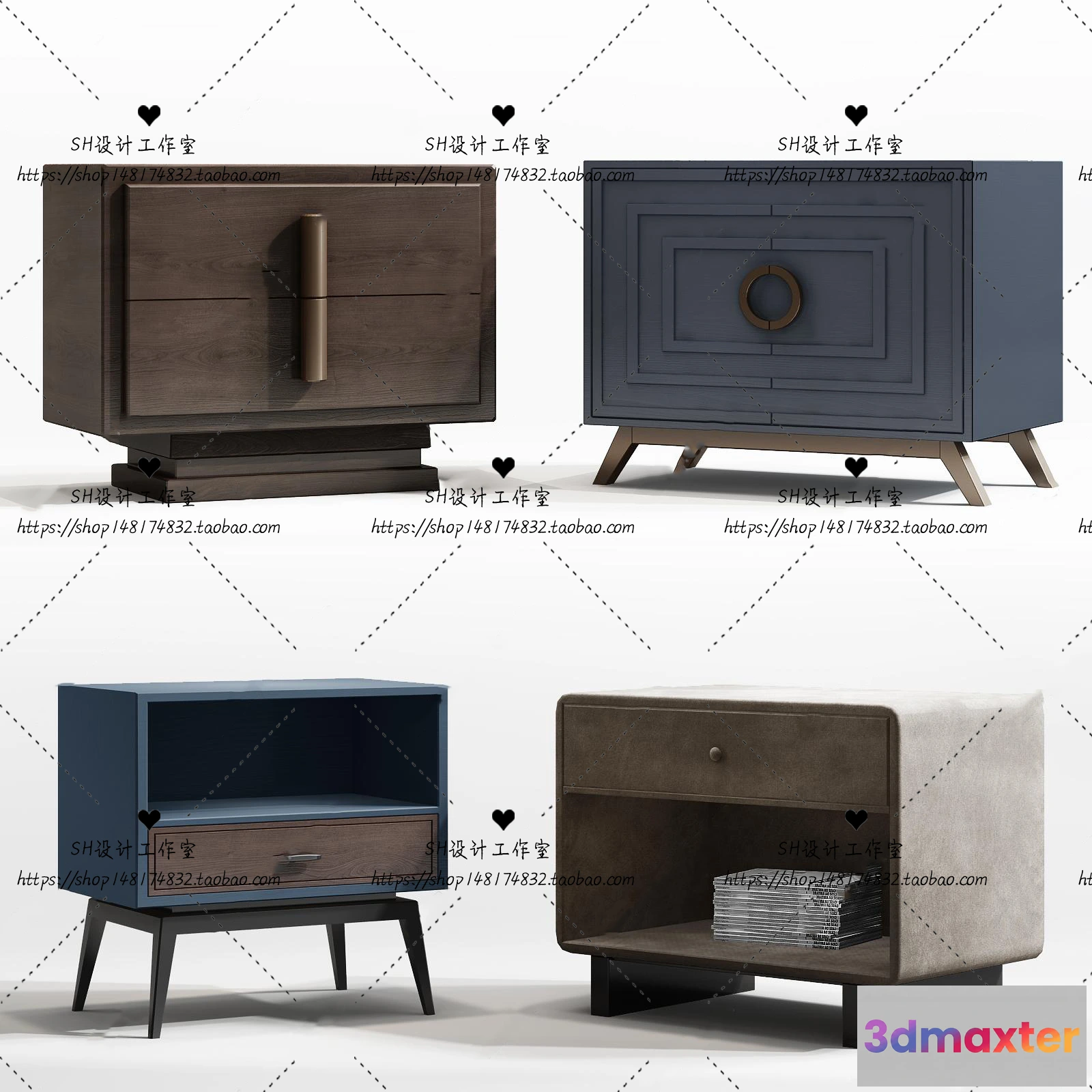 1128332 - Side Table - 3D Models - 1301