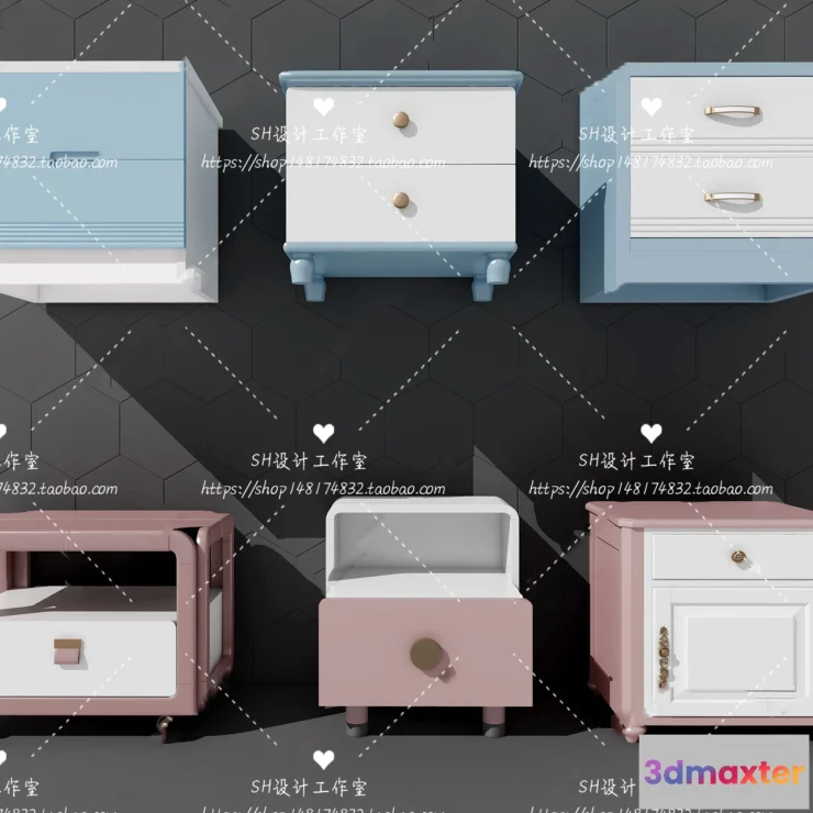 1128336 - Side Table - 3D Models - 1303