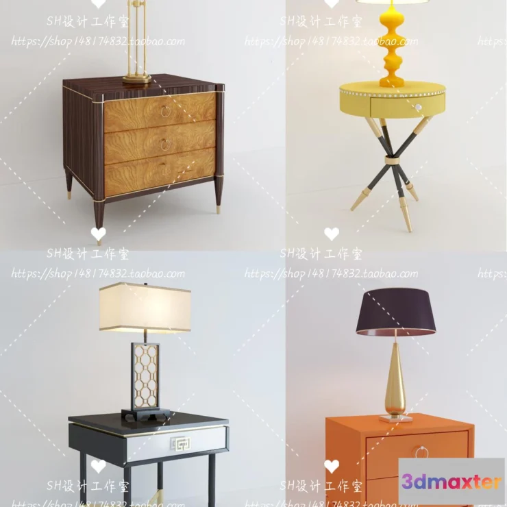 1128342 - Side Table - 3D Models - 1306