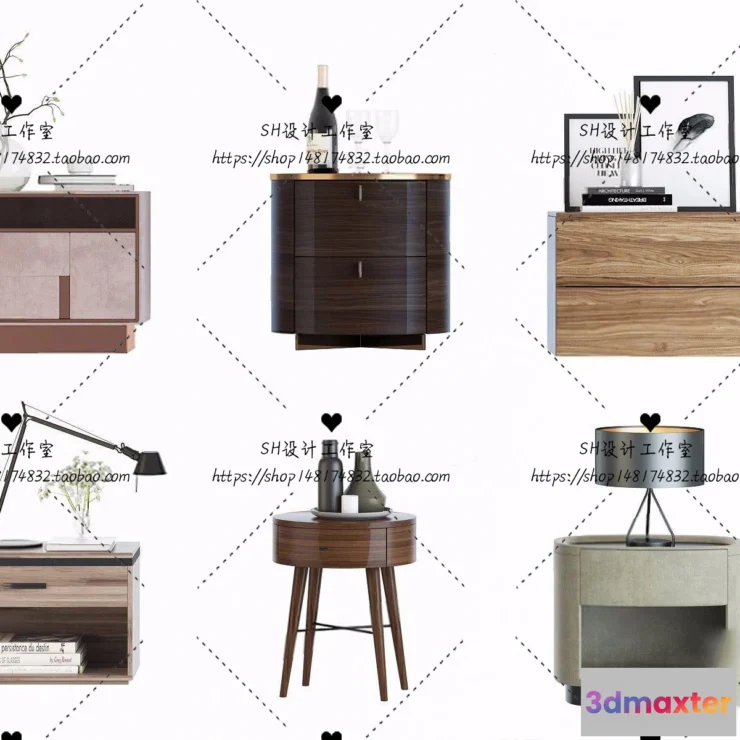 1128350 - Side Table - 3D Models - 1310