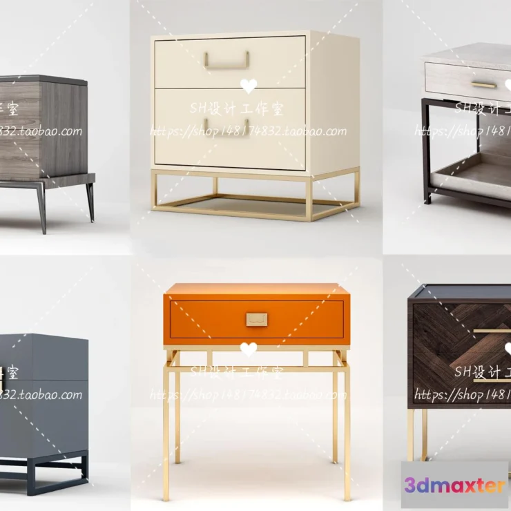 1128352 - Side Table - 3D Models - 1311