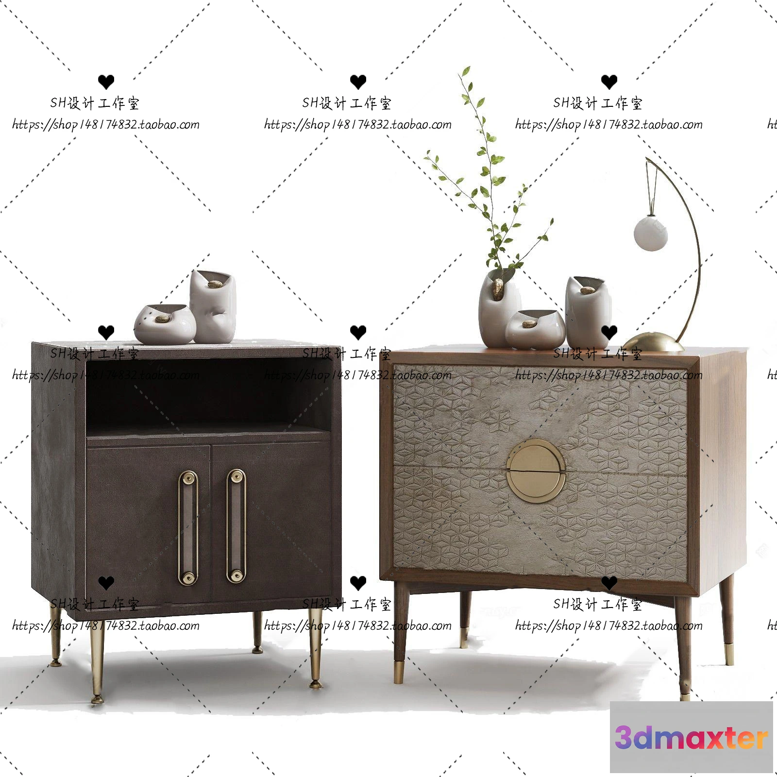 1128360 - Side Table - 3D Models - 1315